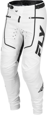 Fly Racing Youth Rayce Bicycle Pants for BMX and MTB - Size 24, White/Black