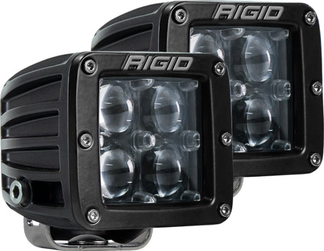RIGID D Series Hyperspot Standard Mount Light - Versatile LED Light for Off-Road and Commercial Vehicles