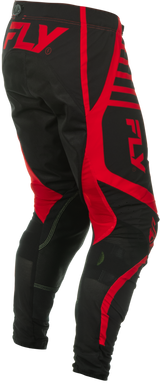 Fly Racing Lite Pants for Ca/Ny Black/Red - Size 30 | Motorcycle Riding Gear