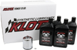 KLOTZ KH-103 Basic Harley Davidson 4 Quart Synthetic Oil Change Kit with Oil Filter and Drain Plug O-Ring