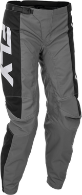 Fly Racing Women's F 16 Pants Grey/Black/White Size 13/14 – Motorcycle Riding Gear for Women with Mesh Comfort Liner and Durable 600D Polyester