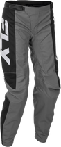 Fly Racing Women's F 16 Pants Grey/Black/White Size 11/12 – ATV/UTV Off-Road Riding Gear