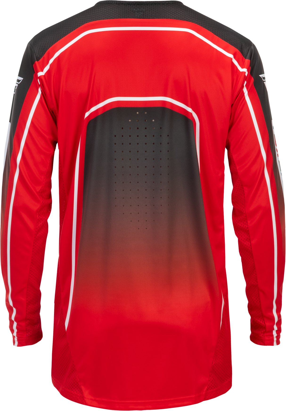 Fly Racing Youth Rayce Bicycle Jersey YXL - Red, Black & White for Off-Road & Mountain Bikes