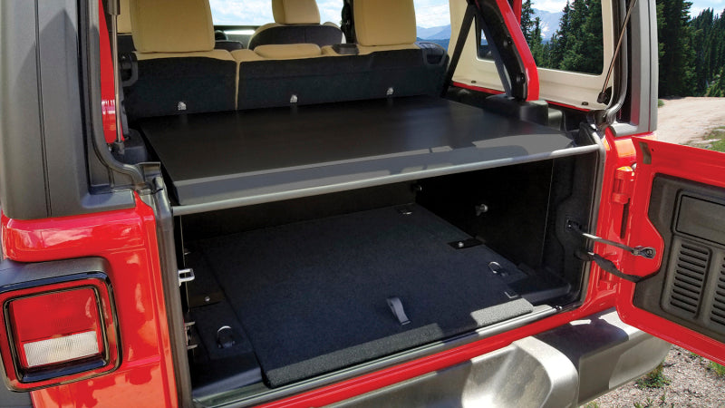 Tuffy Products Deluxe Security Deck Enclosure for Jeep Wrangler JL 2018-2024 (Part #345-01)