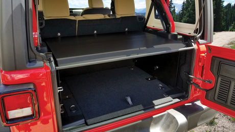 Tuffy Products Deluxe Security Deck Enclosure for Jeep Wrangler JL 2018-2024 (Part #345-01)