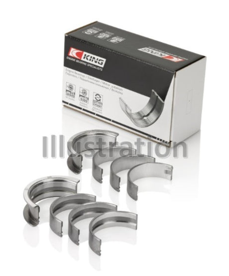 King Engine Bearings Toyota 5Vzfe (Size 1.0) Main Bearing Set