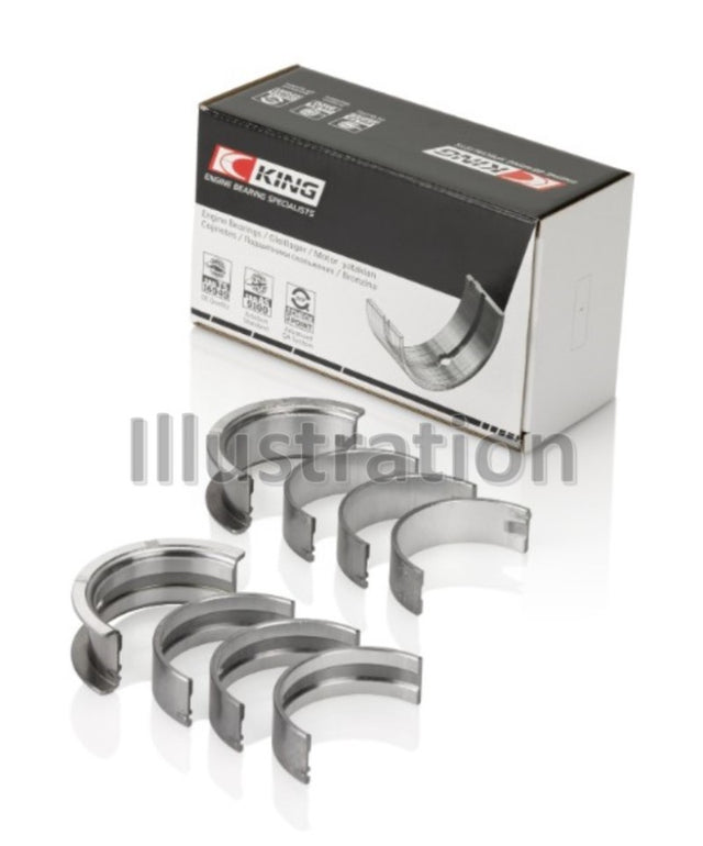 King Engine Bearings Toyota 5Vzfe (Size 1.0) Main Bearing Set