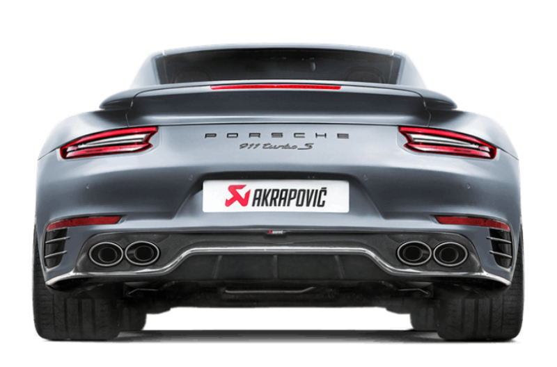 Akrapovic Slip-On Line Titanium Exhaust for 2016-2017 Porsche 911 Turbo and Turbo S (991.2)