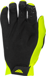 Fly Racing Pro Lite Gloves Hi Vis/Black Small – Lightweight Race Gloves for Motorcycles and ATVs