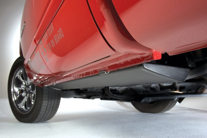AMP Research PowerStep Automatic Running Board for 2001-2004 Ford F-150 SuperCrew - Black Part #75111-01A