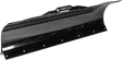 OPEN TRAIL 60-Inch Straight Snow Blade with Rubber Flap and Adjustable Skids for Pickup Trucks