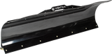 OPEN TRAIL 60-Inch Straight Snow Blade with Rubber Flap and Adjustable Skids for Pickup Trucks