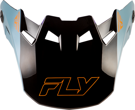 Fly Racing Formula CC Glide Visor Purple/Stone/Black YL/SM - Replacement Helmet Visor for FLY Racing Formula S, Formula CC, and Formula CP Helmets