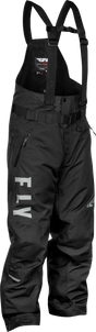 Fly Racing Carbon Bib Black and Grey Small for Motocross and Off-Road Vehicles