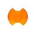 KC HiLiTES 6in. Light Shield for SlimLite LED - Amber