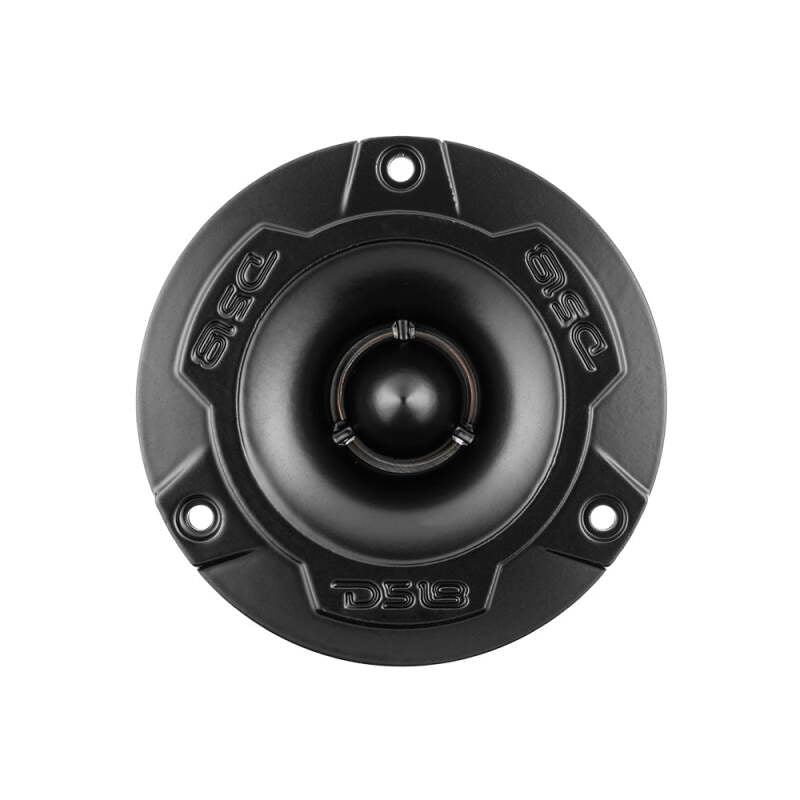 DS18 PRO-TWX1/BK 3.8-inch Super Bullet Tweeter – 120 Watts RMS, 1-inch Aluminum Voice Coil, 4 Ohm, Black, Fits Select Vehicles