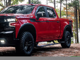 AMP Research PowerStep Plug-N-Play Automatic Running Boards for 2019-2021 Chevy Silverado 1500 Crew Cab, Black (Part #76254-01A)