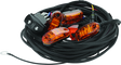 DragonFire Racing 522043 Light Whip Harness - Dual Seat 4-Whip System for UTVs