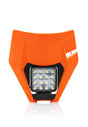 Acerbis VSL 16 Orange Headlight for KTM EXC-F 250/350/450/500 & XC-W 150/300/250/300 TPI Models (2017-2019)
