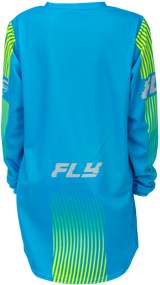 Fly Racing Youth F 16 Jersey Blue/Hi Vis for ATV/UTV and Off-Road Vehicles - Part 379-223YM