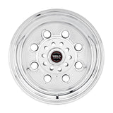 Weld Draglite 15x8 Inch Polished Forged Steel Wheel with 5x4.5/4.75 Bolt Pattern and 5.5 Inch Backspace