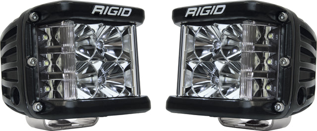 RIGID D-SS Series Pro Flood Standard Mount Light Pair for Jeep Wrangler, Toyota Tacoma, Ford F-150