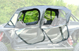 SEIZMIK Soft Doors for Polaris RZR XP 4 Turbo S - Weatherproof Enclosure with Tinted Windows and Roll-Up Doors