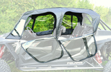 SEIZMIK Soft Doors for Polaris RZR XP 4 Turbo S - Weatherproof Enclosure with Tinted Windows and Roll-Up Doors