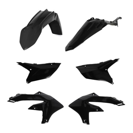 Acerbis 24+ Yamaha WR450F Plastic Kit - Black | Powersports Replacement Body Panels