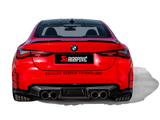 Akrapovic Rear Carbon Fiber Diffuser for BMW M3 G80 / M4 G82, G83 – High Gloss Black