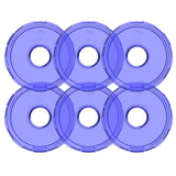 KC HiLiTES Cyclone V2 LED - Replacement Lens - Blue - 6-PK