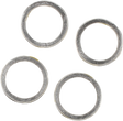 COMETIC Exhaust Gasket C8876 for Kawasaki, Suzuki, Yamaha - High-Temperature Steel Tanged Design