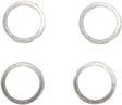 COMETIC C8886 Exhaust Gasket for Suzuki Vehicles – Heavy-Duty Steel-Tanged Design for 4-Stroke Engines