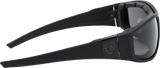 Highway 21 Flatside Hybrid Goggle Black for Motorcycle Riders with Impact-Resistant Frame and Polarized Lenses