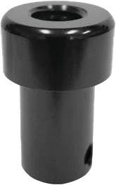 OPEN TRAIL OT-WCAP-BLK Adapter Cap for Utility Trailers with 3/8" x 24mm Stud and 1/2" x 13mm Stud Compatibility
