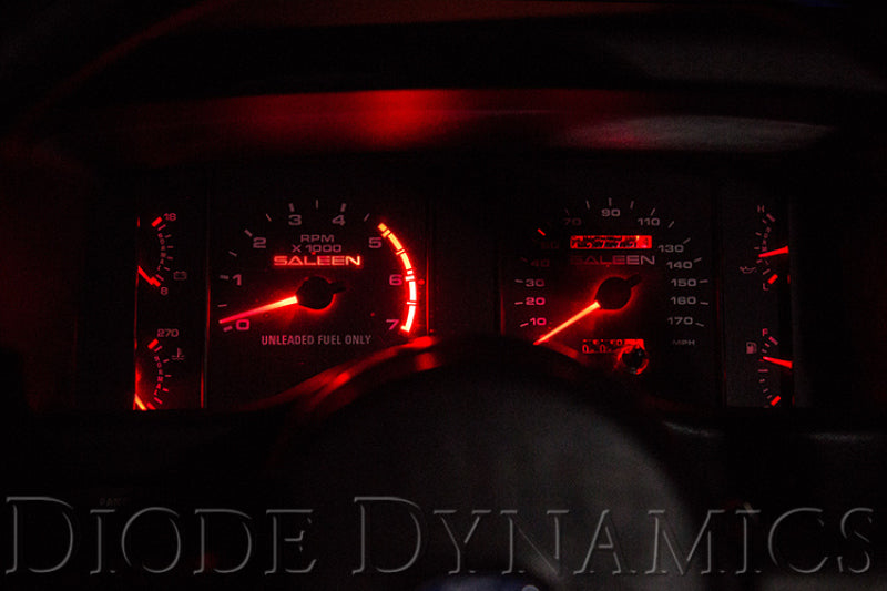 Diode Dynamics 194 LED Bulb SMD2 LED - Red Set of 12