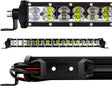 XK GLOW 20-Inch RGBW Light Bar with Bluetooth Controller for Automotive Use