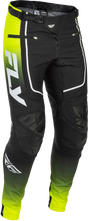 Fly Racing Rayce Bicycle Pants for BMX/MTB - Size 36, Lime/Black/White
