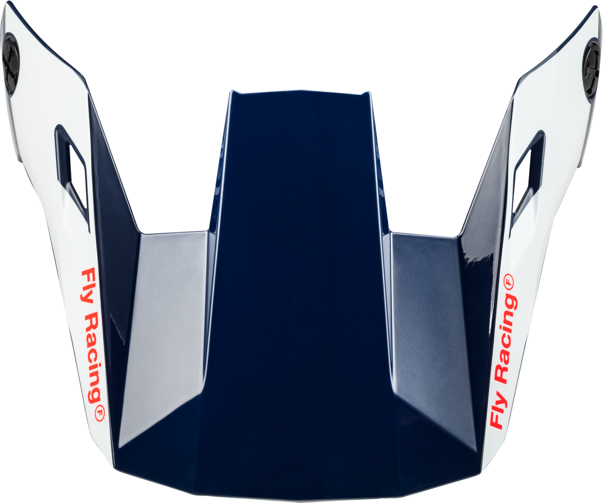 Fly Racing Rayce Helmet Visor Red/White/Blue XL - Fits Off-Road and Motocross Helmets