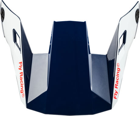 Fly Racing Youth Rayce Helmet Visor Red/White/Blue for Off-Road Motorcycles