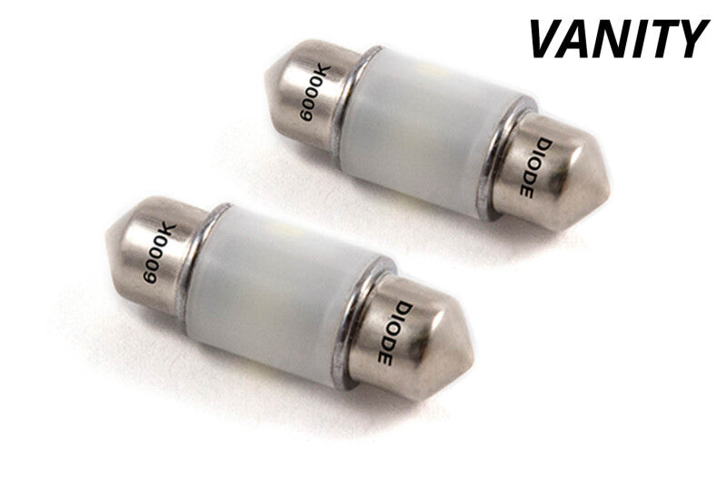 Diode Dynamics 31mm HP6 LED Bulb LED Warm - White (Pair)