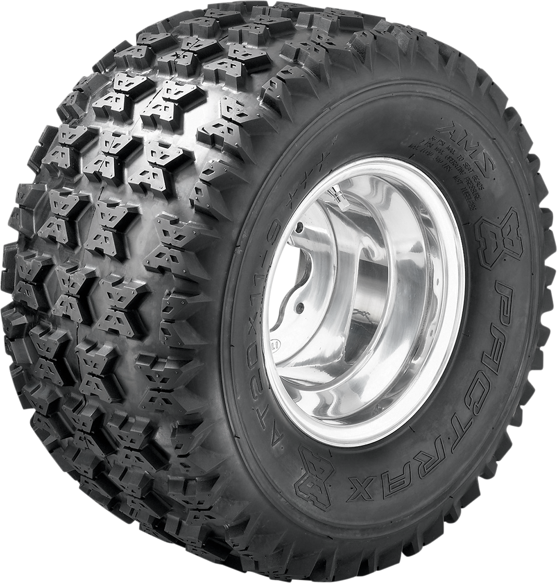 AMS Pactrax II Rear ATV Tire - 20x11-8 - 6 Ply for Sport and Race Models
