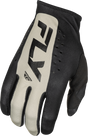 Fly Racing Lite Gloves Black/Grey Medium - Offroad Motorcycle MX Gloves with Touch Screen Compatibility