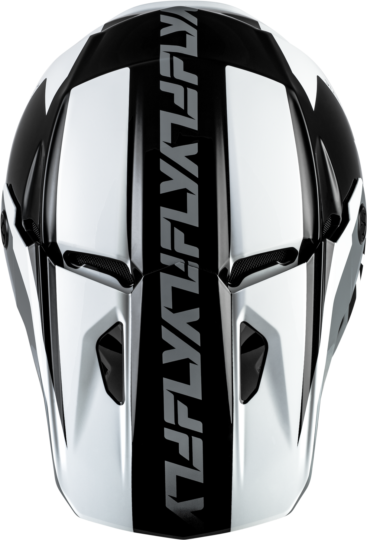 FLY Racing Kinetic Crest Helmet for Off-Road Motorcycles - Black/White/Grey, XL - DOT & ECE22.06 Approved, Lightweight and Ventilated