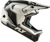 Fly Racing Werx R Flow Carbon Helmet Black Carbon/Grey for Motorcycle and ATV Riding