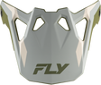 Fly Racing Formula CP Seal Visor Matte Stone, Khaki & Olive for XL Motorcycles and Off-Road Vehicles - Part 73-0043VX