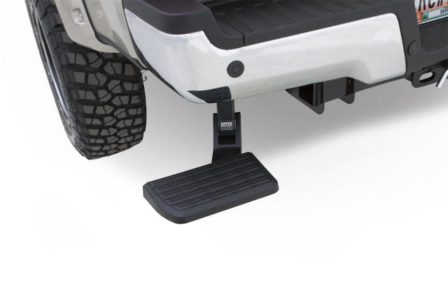 AMP Research BedStep for 2017-2022 Ford F-250, F-350, and F-450 Super Duty Trucks - Driver Side Retractable Bumper Step Part #75313-01A