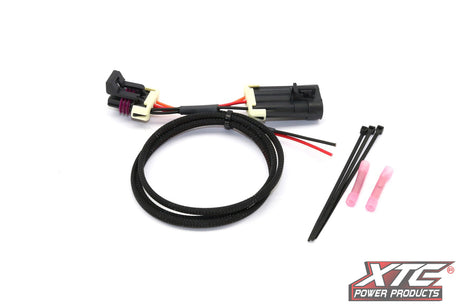 XTC Power Products CAN-MAV-PWROUT Plug & Play Power Out Whip with License Plate for Can-Am Maverick X3 Turbo Models 2017-2019