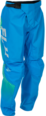 Fly Racing Youth F 16 Pants Blue/Hi Vis Size 26 for Off-Road & Motocross Vehicles