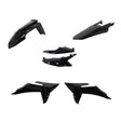 Acerbis 2025 KTM 125-450 SX/SX-F/XC/XC-F Black Plastic Kit with Front Fender and Side Panels